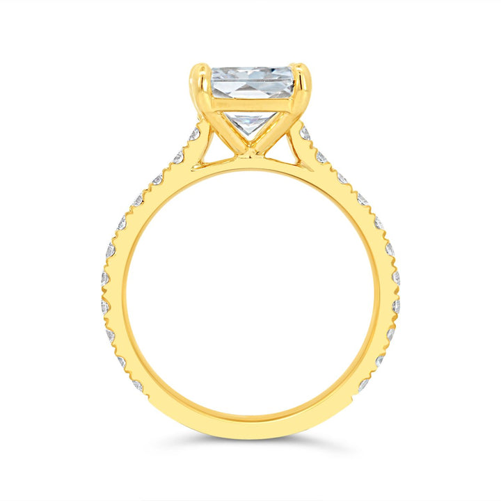 Pave Diamond Engagement Ring - MR99021