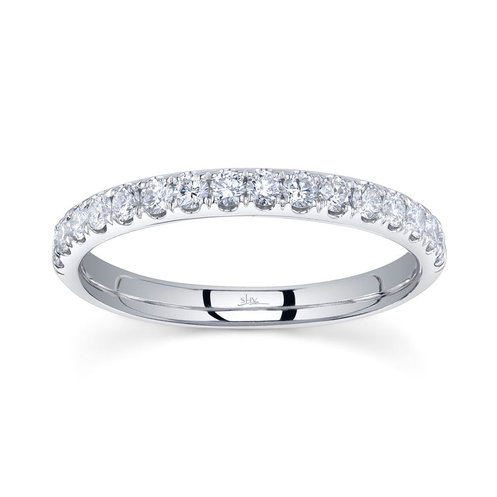 Shy Creation 1/2 Way Set Diamond Band