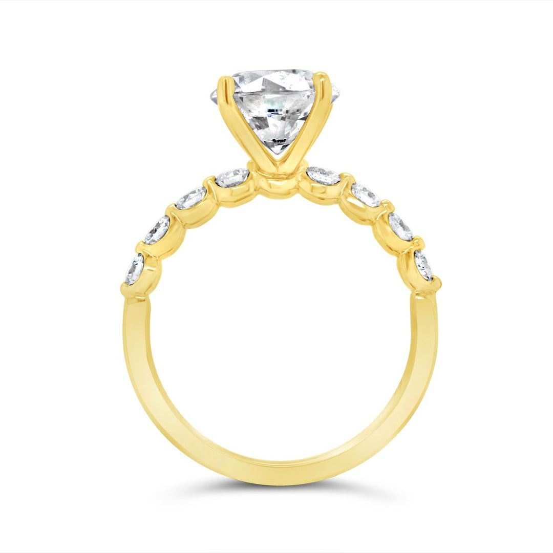 Spaced Out Diamonds Engagement Ring - YJC2600R