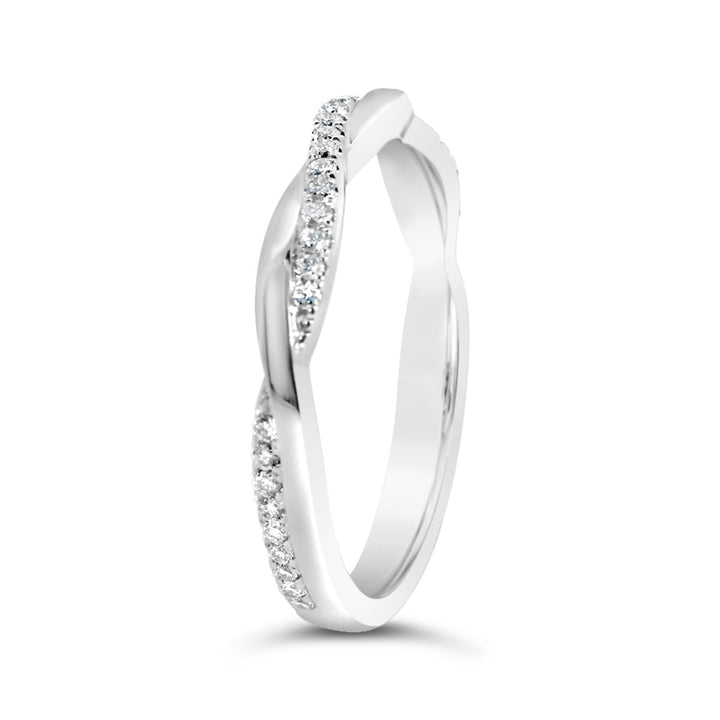Cross Over Diamond Band - ARM3350R5