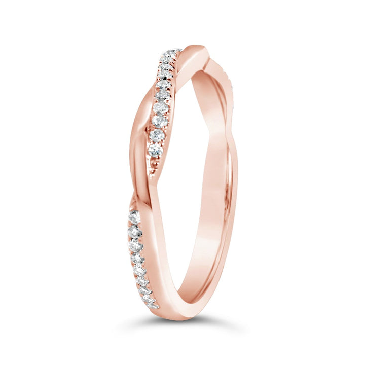 Cross Over Diamond Band - ARM3350R5
