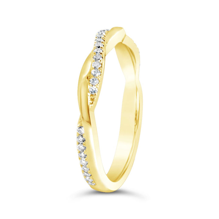 Cross Over Diamond Band - ARM3350R5