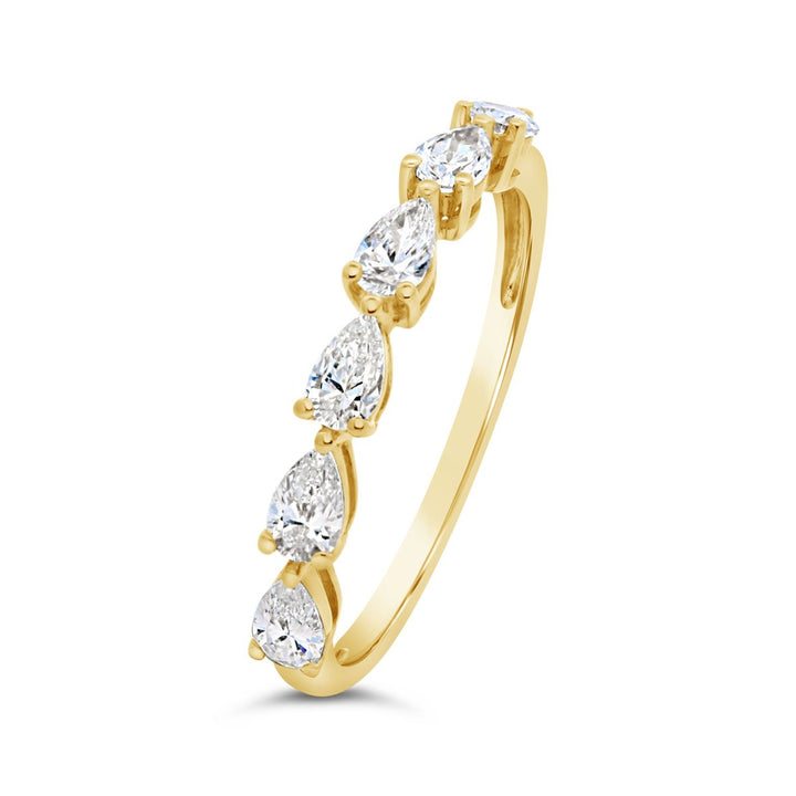 Pear Shape Diamond Band - 272586RY