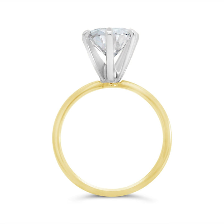 Six Prong Solitaire Engagement Ring - SH810/336