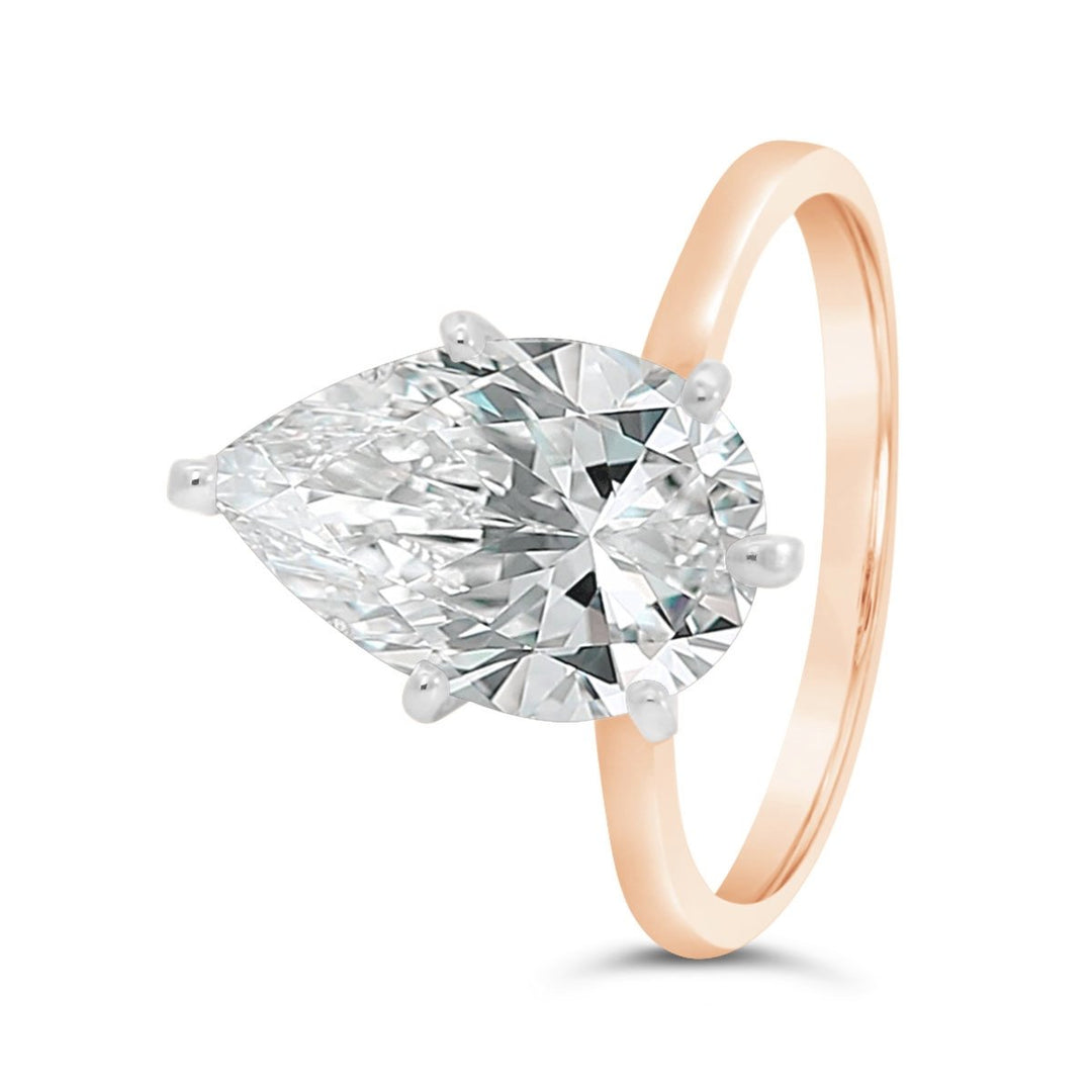 Six Prong Solitaire Engagement Ring - SH810/336