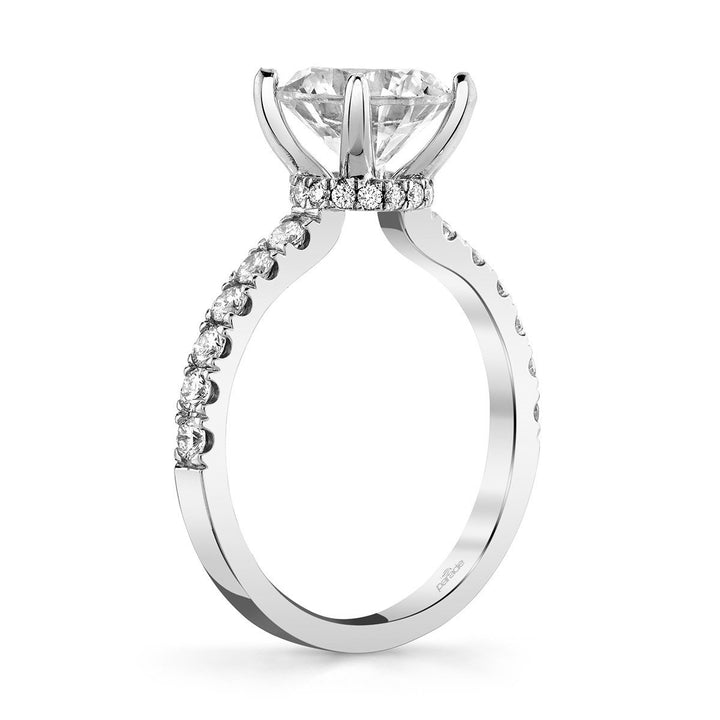 Hidden Halo Classic Engagement Ring - R5061/R1