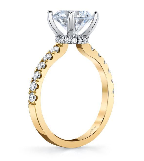 Hidden Halo Classic Engagement Ring - R5061/R1