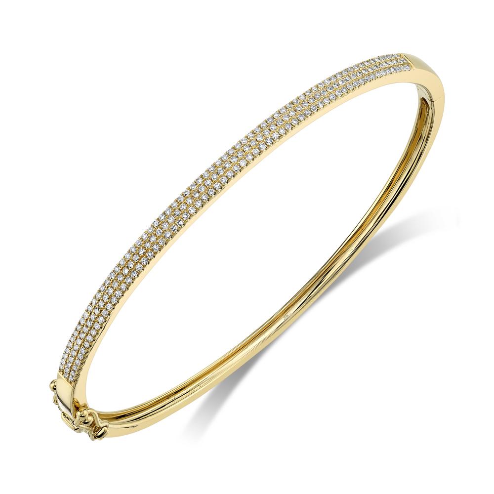 Shy Creation Diamond Pave Bangle