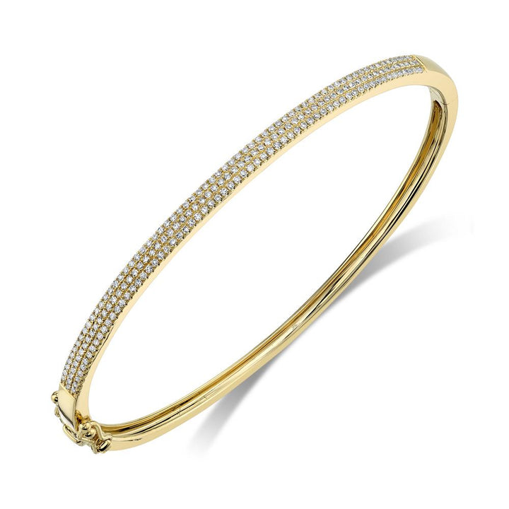 Shy Creation Diamond Pave Bangle