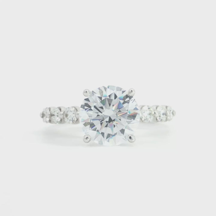 Spaced Out Diamonds Engagement Ring - YJC2600R
