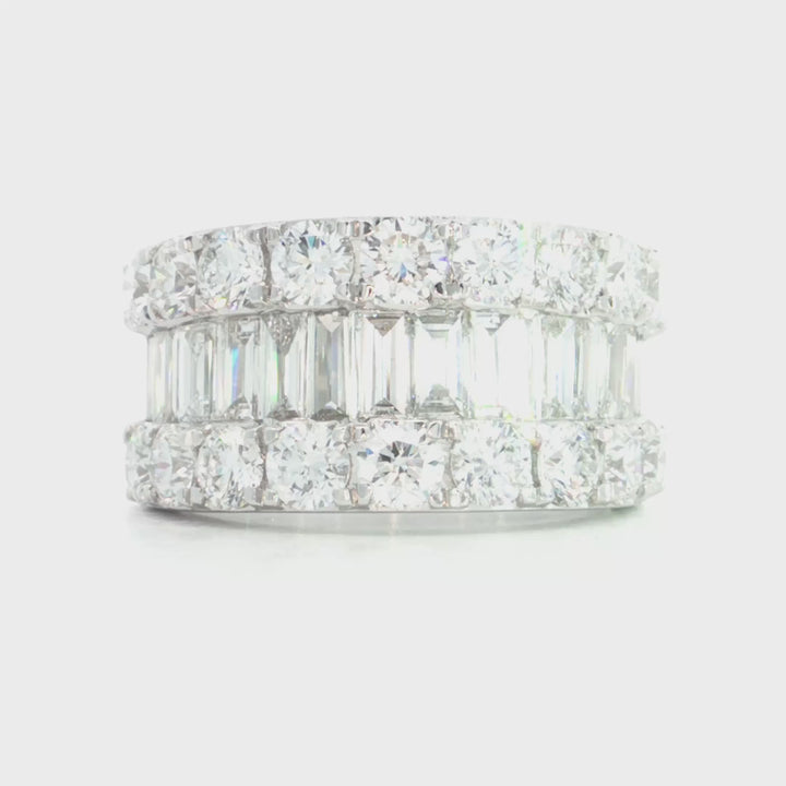 Wide Lab Grown Diamond Band - NR150